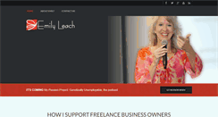 Desktop Screenshot of emilyleach.com